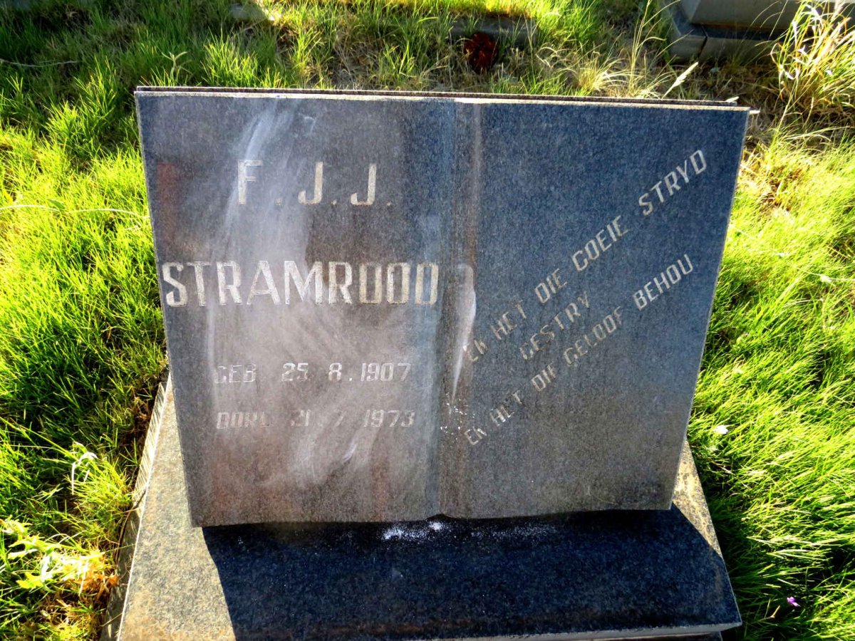 STRAMROOD F.J.J. 1907-1973