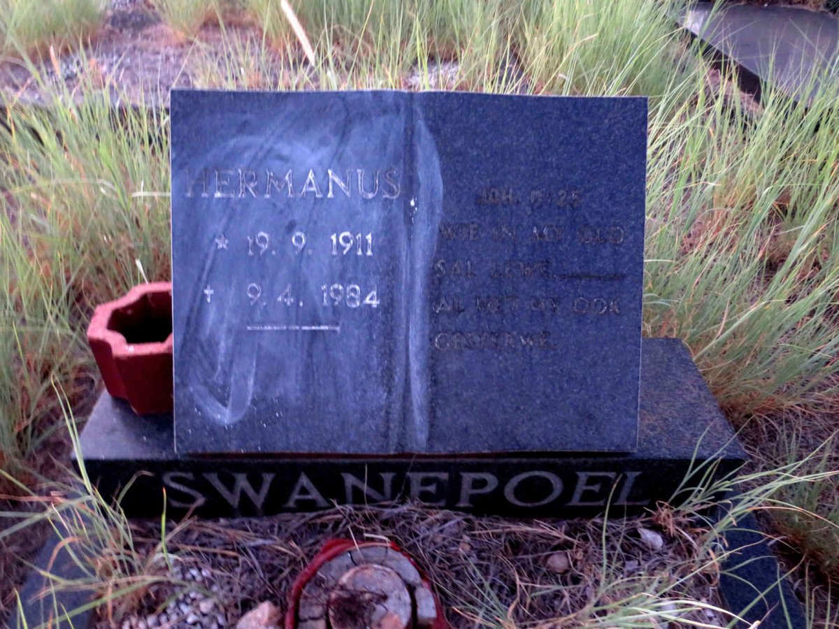 SWANEPOEL Hermanus 1911-1984
