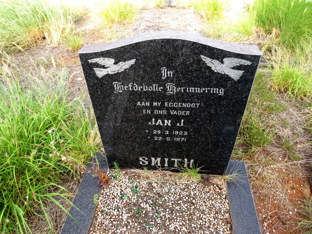 SMITH Jan J. 1923-1971