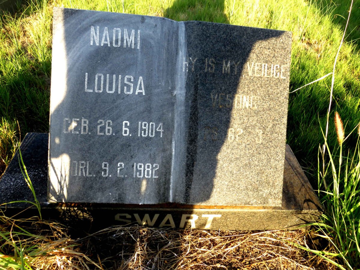 SWART Naomi Louisa 1904-1982