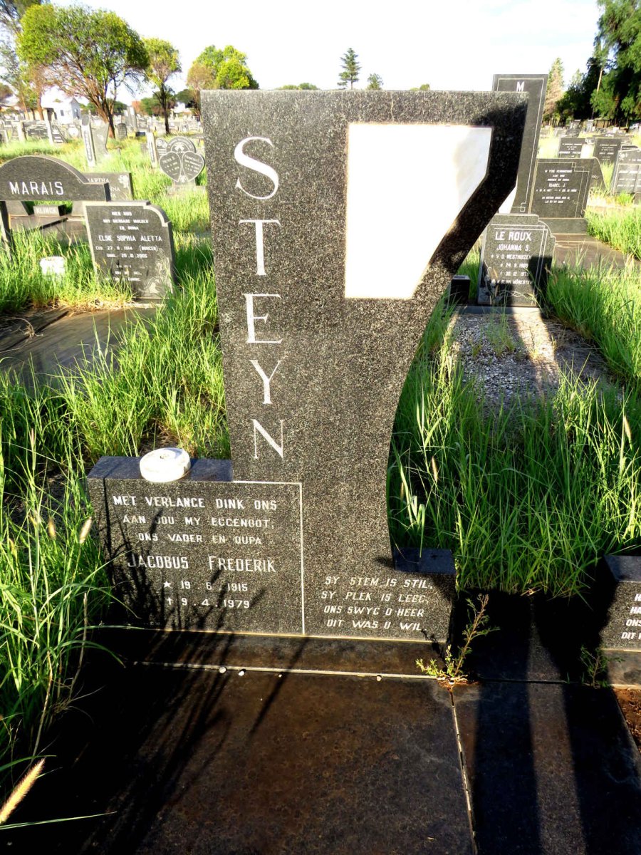 STEYN Jacobus Frederik 1915-1979 & Catharina Margaretha 1923-2009_1