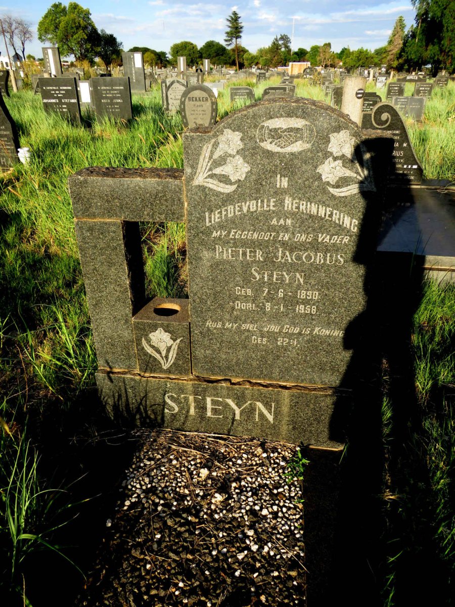 STEYN Pieter Jacobus 1890-1958