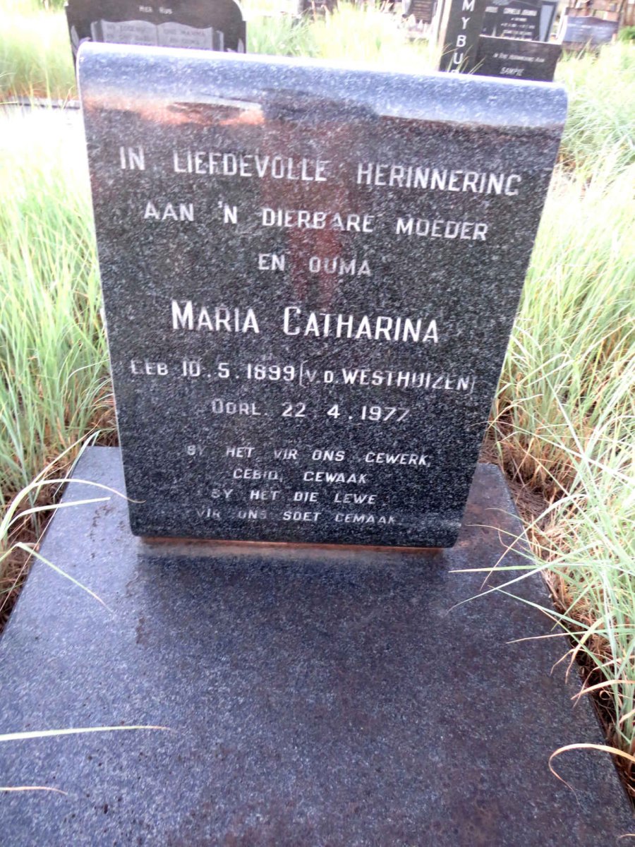 STROEBEL Maria Catharina nee v.d. WESTHUIZEN 1899-1977_2