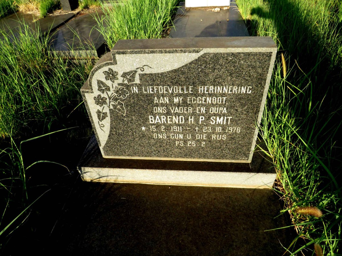 SMIT Barend H.P. 1911-1978