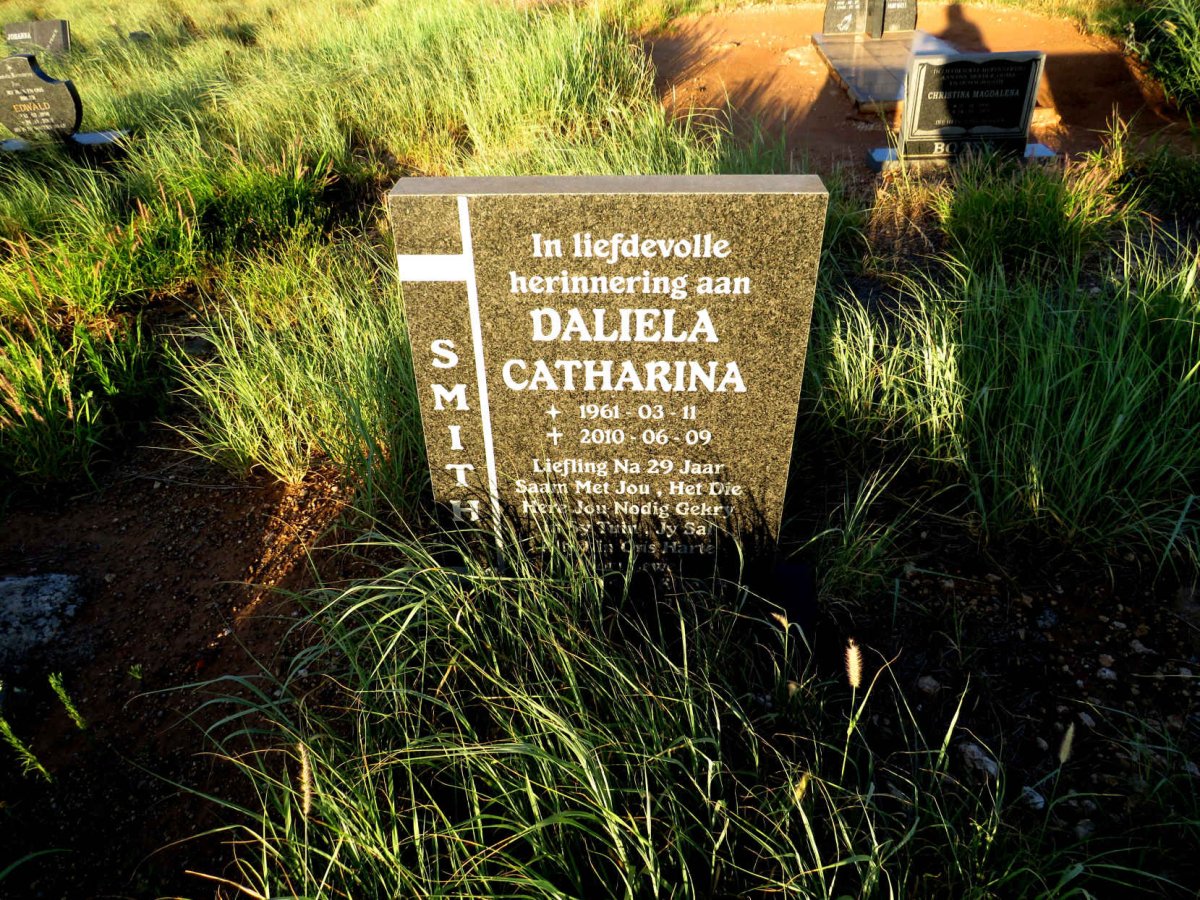 SMITH Daliela Catharina 1961-2010