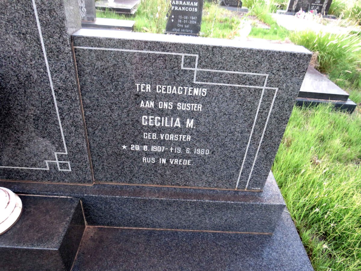 TURNER James T. 1888-1977 & Cecilia M. VORSTER 1907-1980_3