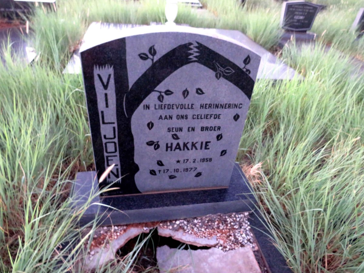 VILJOEN Hakkie 1958-1977