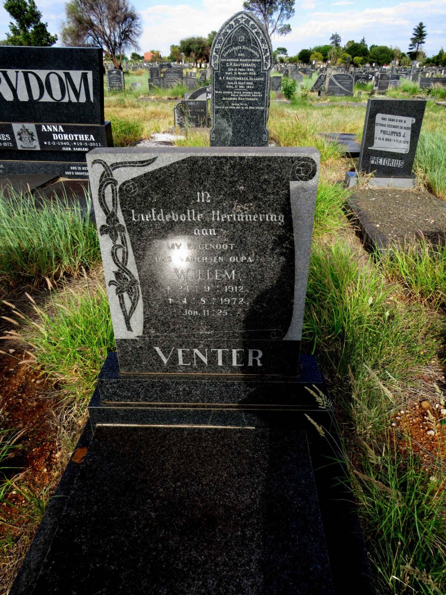 VENTER Willem 1912-1972