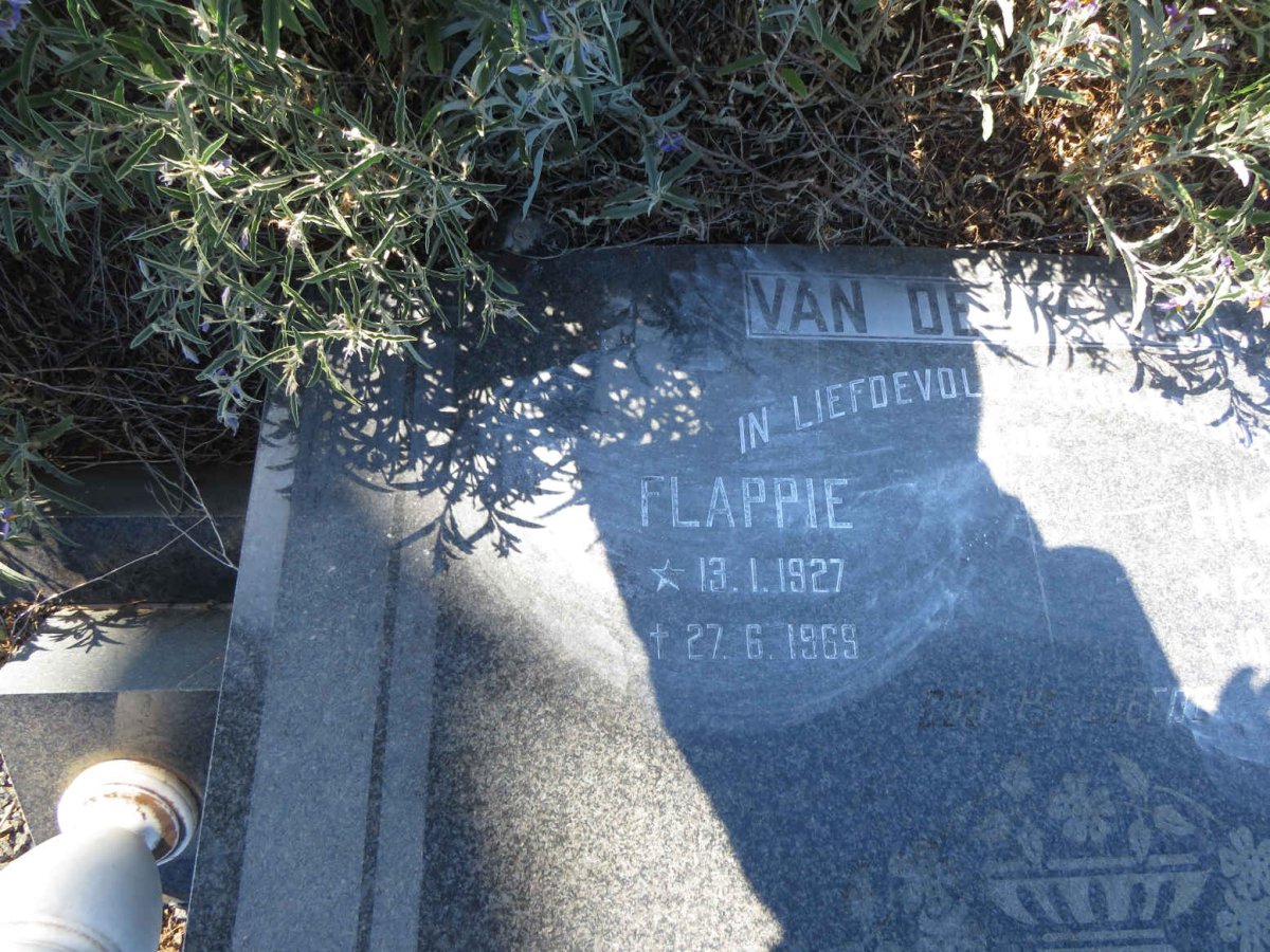 VYVER Flappie, van der 1927-1969 & Hilda 1930-1988_1