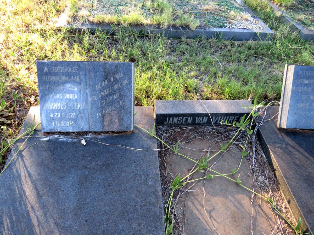VUUREN Johannes Petrus, Jansen van 1922-1974 & Anna C.D. 1924-1988_1