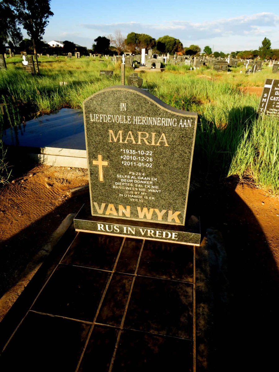 WYK Maria, van 1935-2010