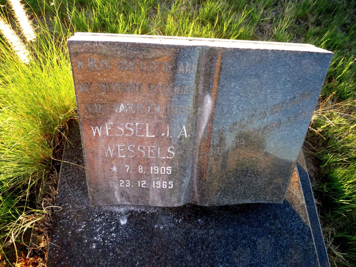 WESSELS Wessel J.A. 1905-1965
