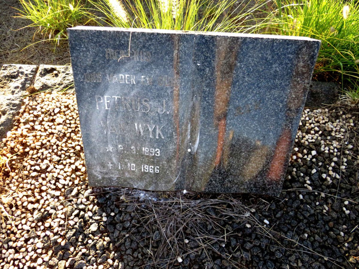 WYK Petrus J., van 1893-1966 & Martha C. NOETH 1899-1967_1