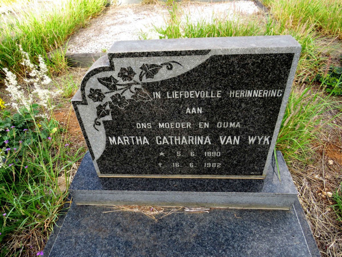 WYK Martha Catharina, van 1890-1982
