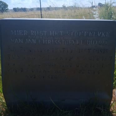 TOIT Jan Chrisstoffel, du 1847-1919