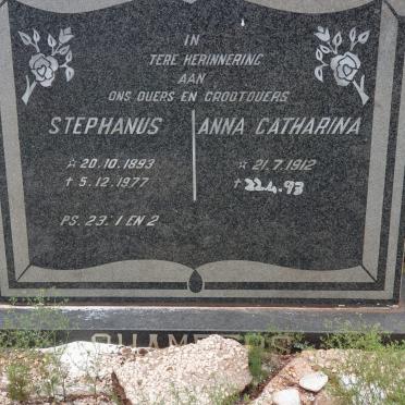 ? Stephanus 1893-1977 & Anna Catharina 1912-1993