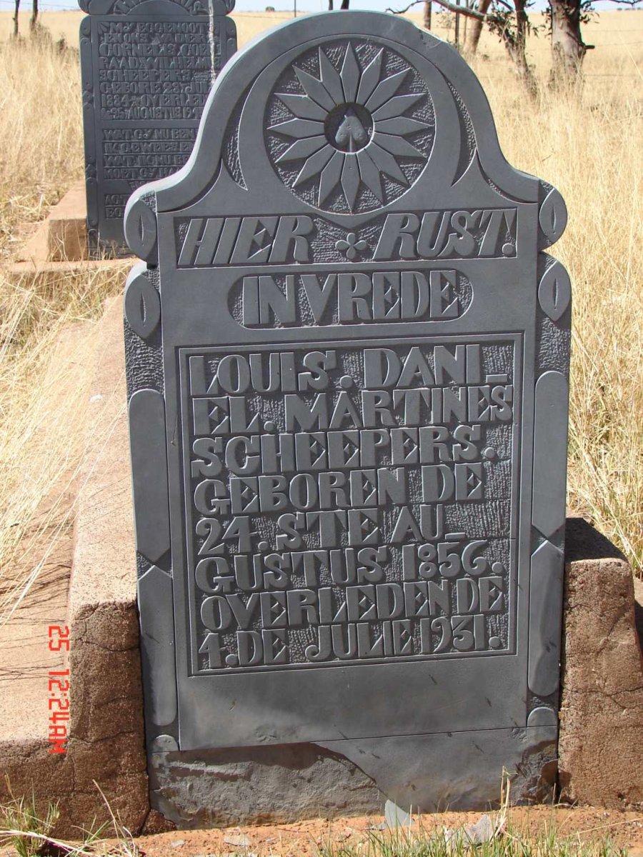 SCHEEPERS Louis Daniel Martines 1856-1931