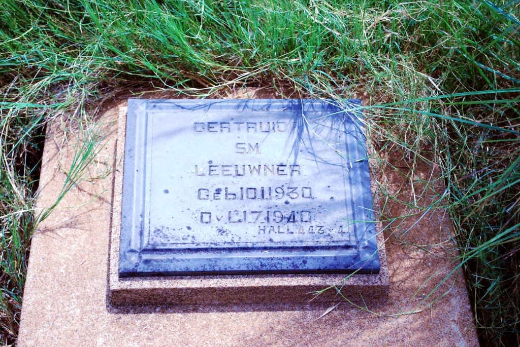 LEEUWNER Gertruida S.M. 1930-1940