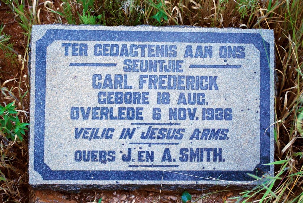 SMITH Carl Frederick 1936-1936